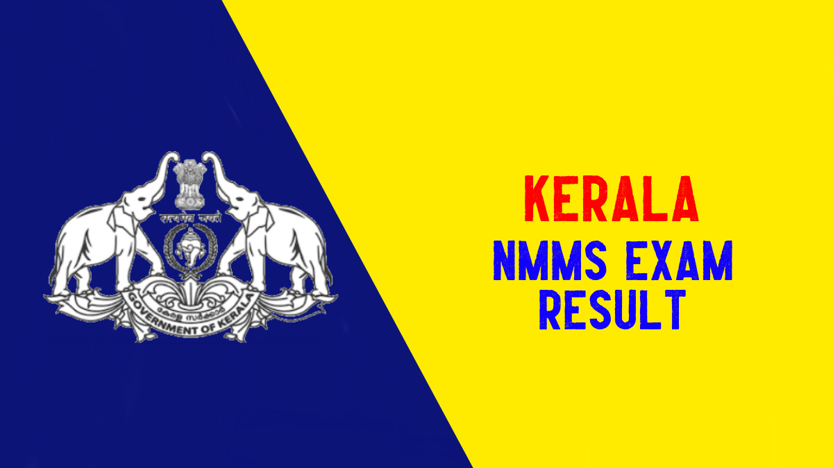 Kerala NMMS Exam Result